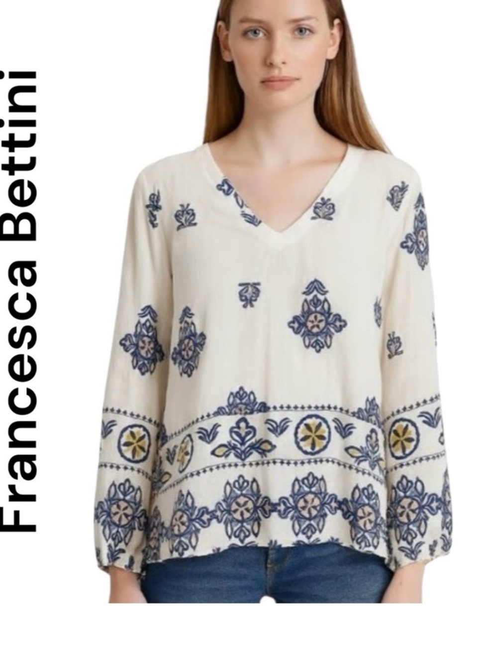 Francesca Bettini Linen top
